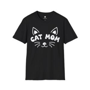 Cat Mom Softstyle T-Shirt - Cute Cat Lover Tee for Pet Enthusiasts